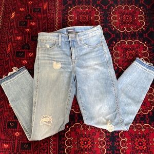 JCrew vintage straight size 26 denim jeans